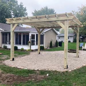 Design and build your dream outdoor space with our Create your own Pergola service, allowing you to customize and personalize a beautiful structure tailored to your unique style and needs. for Providence Home Improvement  in Fort Wayne, IN