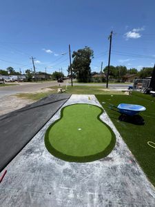 Our Residential Artificial Turf Installation service offers lush, low-maintenance lawns that enhance curb appeal and save time on upkeep, providing durable, eco-friendly solutions perfect for any home environment. for AllStar Scapes in Edinburg, TX