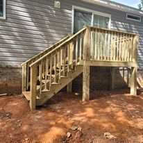 Our Deck & Patio Installation service provides homeowners with a professional and efficient solution for adding beautiful outdoor spaces to their homes, enhancing both functionality and aesthetics. for Paragon Construction  in Columbus, GA