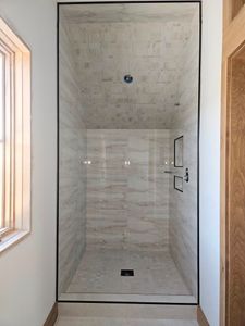 Transform your bathroom with our Custom Showers service, offering personalized design and expert installation to create a luxurious, spa-like experience tailored to your unique style and functional needs. for Fine Line Floor, LLC in Pagosa Springs, CO