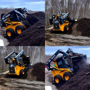 Our excavation service helps homeowners by efficiently removing debris, leveling the ground, and creating a solid foundation to transform their outdoor space into a beautiful landscape. for Fryer Lawn & Landscape LLC in Southington, CT