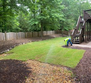 We provide professional irrigation installation services to help maintain your landscape and keep it looking its best. for Two Brothers Landscaping in Atlanta, Georgia