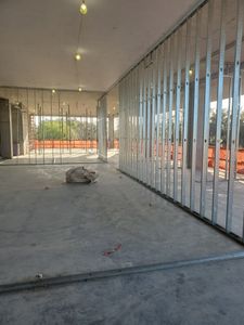 Our Metal Stud Framing service offers a durable and cost-effective solution for owners looking to enhance the structural integrity and resilience of their commercial construction projects. for Apache Drywall LLC in Gainesville, FL