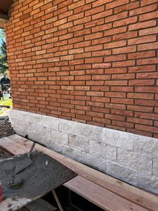 Enhance your home's structure and appearance with our expert tuck pointing brick service. We repair worn mortar to ensure lasting durability, improved aesthetics, and excellent protection against the elements. for Curb Appeal Masonry in Aurora, CO