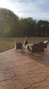 Transfer your existing concrete into a custom living area. Any color, texture, or design. Repair service offers homeowners reliable and efficient solutions to restore and enhance their concrete surfaces, ensuring durability, and safety. for Custom Concrete Enterprises in Springfield, IL