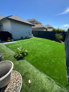 Our expert mowing service ensures a pristine lawn with precise cuts and attention to detail, enhancing your home's curb appeal while saving you time and effort in maintaining a beautiful landscape. for AllStar Scapes in Edinburg, TX