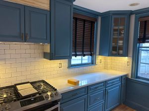 Transform your kitchen with our expert cabinet refinishing service. We revitalize and refresh your cabinets, providing a cost-effective alternative to complete replacements while enhancing the beauty and value of your home. for Gilaj Painting LLC in North Andover, MA