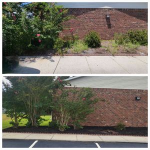 We offer mulch installation services to help enhance your lawn's appearance and protect soil health. Our professional team can transform any yard into a beautiful oasis! for Heroy's Lawn Services in Jacksonville, North Carolina