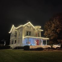 Our Christmas Light Installation service is the perfect way to add some extra holiday cheer to your home! We'll work with you to create a custom design that perfectly fits your needs and style. for Devin & Son's Landscaping in Versailles, IN