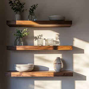 Our expert team specializes in designing and installing sturdy, stylish floating shelves that enhance your home's décor, provide space-saving solutions, and add a modern touch to complement any room. for Wester's Custom Built Furniture & Decor in Mooresville, NC