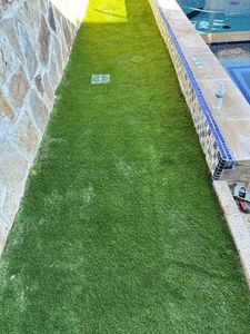 Our Lawn Aeration service helps to reduce soil compaction, improve water and nutrient absorption, promote healthier root systems, and enhance the overall health of your lawn. for Guerrero's Landscape in Fort Worth,  TX