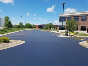 Our sealcoating service is designed to protect and enhance the appearance of your driveway by applying a durable coating that seals cracks, prevents water damage, and extends its lifespan. for Pacific Sealcoating in Bend, OR