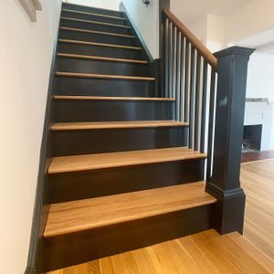 We offer other painting services in addition to interior and exterior house painting, such as wood staining, deck refinishing, epoxy floor coating and more. for Gallagher Painting in Winchester, MA