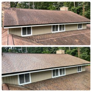 Our Roof Cleaning service is hardworking and reliable. We offer a reasonable price and attention to detail. Our team will work diligently to clean your roof and make it look like new again. Contact us today to schedule a free consultation! for Sabre's Edge Pressure Washing in Greenville, NC