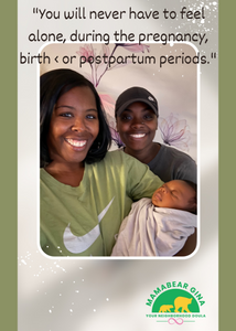 Get personalized support on pregnancy, childbirth, and postpartum with our 1:1 coaching calls. As a birth doula, I'll answer questions, helping you create a birth plan, and explore coping techniques. Prepare for parenthood with confidence! for Mamabear Gina Doula Services in Gainesville, GA