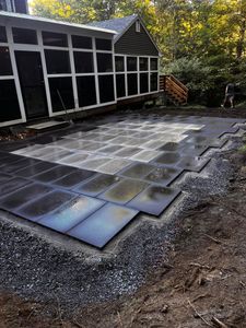 Transform your outdoor space with our Patio Design & Construction service, offering expert craftsmanship and innovative designs that enhance functionality and aesthetics, tailored perfectly to suit your home’s unique style. for Granite State Walls and Walkways LLC in Concord, NH