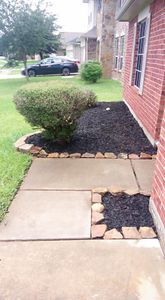 We offer experienced installation of mulch to give your yard a fresh, clean look and help improve soil health. for Moana Magic Landscaping in Houston, Texas