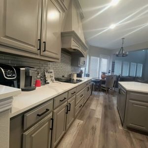 Our Cabinetry service offers homeowners high-quality, customizable and durable cabinetry solutions to enhance the functionality and aesthetic appeal of their spaces during home renovations. for RR Painting Express in Springtown, TX