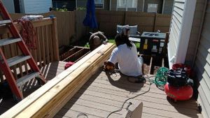 Our Carpentry service offers skilled craftsmanship and expertise in building, repairing, or enhancing structures within your home to ensure high-quality construction and lasting durability. for Nuuwave Maintenance LLC in Columbia, SC