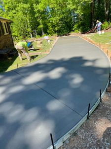 We install high-quality sidewalks to improve the safety, aesthetics and accessibility of your home's outdoor spaces. for Arce’s concrete finishing in Winston Salem, NC