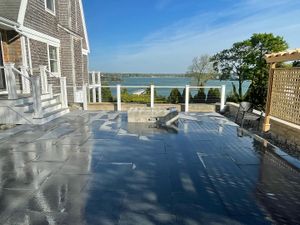 Enhance your outdoor space with our expert hardscape and masonry services. We design and build stunning patios, walkways, retaining walls and more that seamlessly blend beauty with functionality for your home. for Pungitore Landscapes, Irrigation & Fertilizer in Hingham, MA