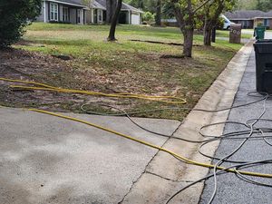 Our Concrete Cleaning service is the perfect solution for removing dirt, grime, and stains from concrete surfaces. Our experienced professionals use powerful pressure washing equipment to clean your concrete quickly and effectively. We also offer a wide range of other pressure washing services to meet all your needs. for Adkins Pressure Washing Services LLC in Middle, GA