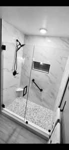 We can provide a complete bathroom renovation service to give your home an updated and modern look. Our experienced team will ensure the job is done right. for SlickStone Contracting in Richmond, VA