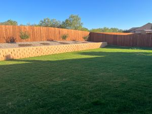 We provide Retaining Wall Construction services to create durable, functional and aesthetic walls that improve the look of your outdoor space. for Platinum Landscape Design LLC in San Angelo, Texas