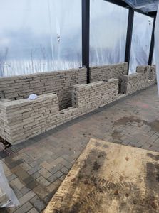 We provide professional retaining wall construction services to help homeowners create attractive and functional outdoor spaces. for Daybreaker Landscapes in McHenry County, Illinois