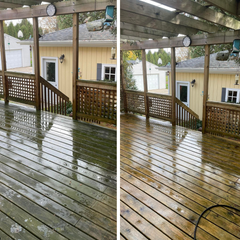Photo number 1 of Ace Painting's best work performing a Pressure Washing job