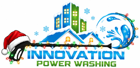 Innovation Power Washing holiday logo