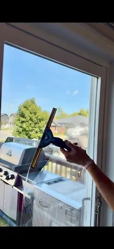 Clean windows after a Signature Property Care service