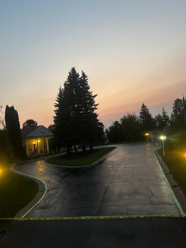 Completed asphalt maintenance work in Greater Sudbury