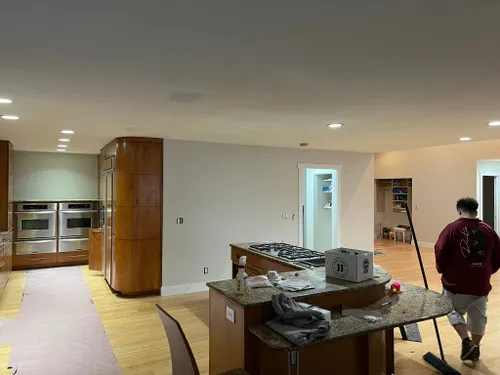 Hiring a professional painting company to remove wallpaper can save you time and money. Our team of experienced professionals will quickly and efficiently remove your old wallpaper, leaving your walls ready for a new coat of paint. for Revisions Painting in Portage, IN