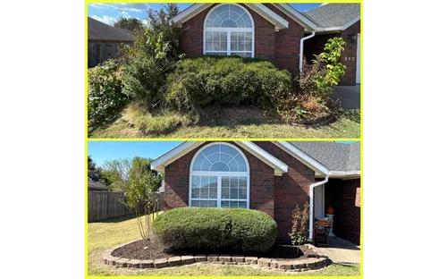 Our Flower Bed Maintenance service is the perfect way to keep your flower beds looking beautiful all year long. We will weed, trim, and deadhead your flowers on a regular basis, so you can enjoy their beauty without having to worry about the upkeep. for Pureleaf Lawncare LLC in Lowell, AR