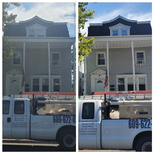 Our Home Softwash service is a gentle, yet effective way to clean the exterior of your home. Our soft wash system uses low pressure and a special detergent to remove dirt, dust, and other debris from your home's siding, windows, and roof. for Curb Appeal Power Washing in Waretown, New Jersey