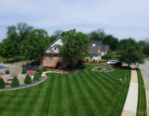 Service Includes: Mowing all turf areas, String trimming around buildings and other obstacles, Edging walks driveways where possible, and Blowing off all hard surfaces to remove any grass clippings. for The Grass Guys Complete Lawn Care LLC. in Evansville, IN