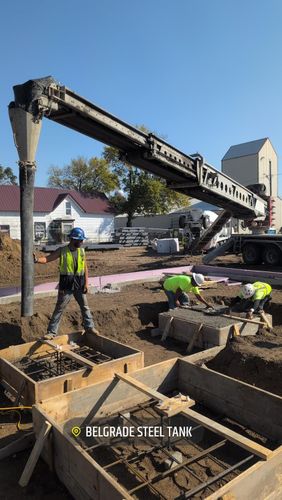 Steel Structures for Midsota Construction Services in Willmar, MN
