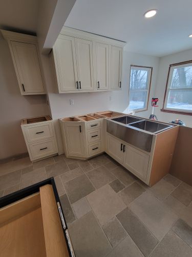 Kitchen and Bathroom Renovations for DLN Home Remodeling in Peru, IL