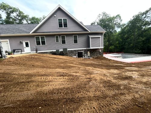 Grading for Schrock’s Land Management in Northern Virginia, Shenandoah Valley, VA