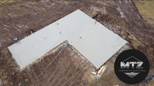 Concrete for MTZ Concrete Services in Tulsa, OK
