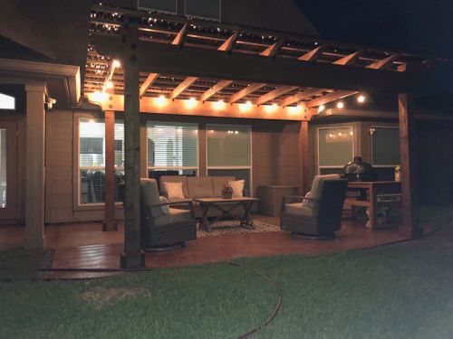 Custom Pergolas for Keen Decorative Concrete in Corpus Christi, TX