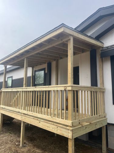 Porches & Pergolas for BAKER Carpentry in Joshua, TX