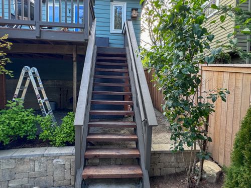 Deck Staining for Golden Line Painting, LLC in Seattle, WA