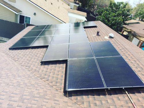 Solar Panel Installation for Infused Electric in Los Angales, CA