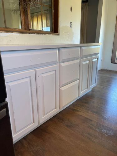 Cabinet Painting for TL Painting in Joliet, IL