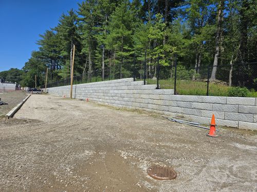 Retaining Walls for Apex Landcare in Salisbury, MA