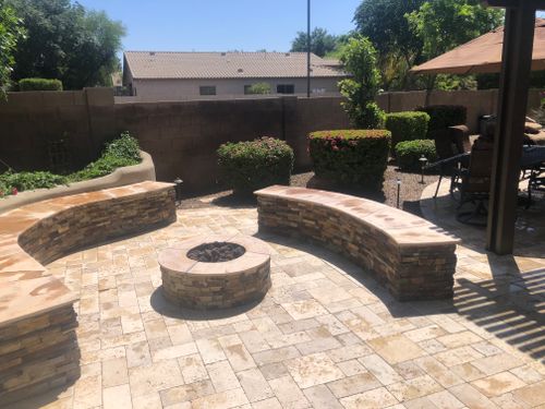 Hardscaping for Revolution Landscape Construction in Mesa, AZ