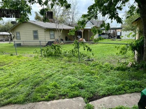 Mowing for Allen Lawn Care in Taylor, Texas