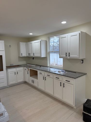 Kitchen Renovation for Shepherd’s Repairs N’ Installs in Campbellsburg, IN